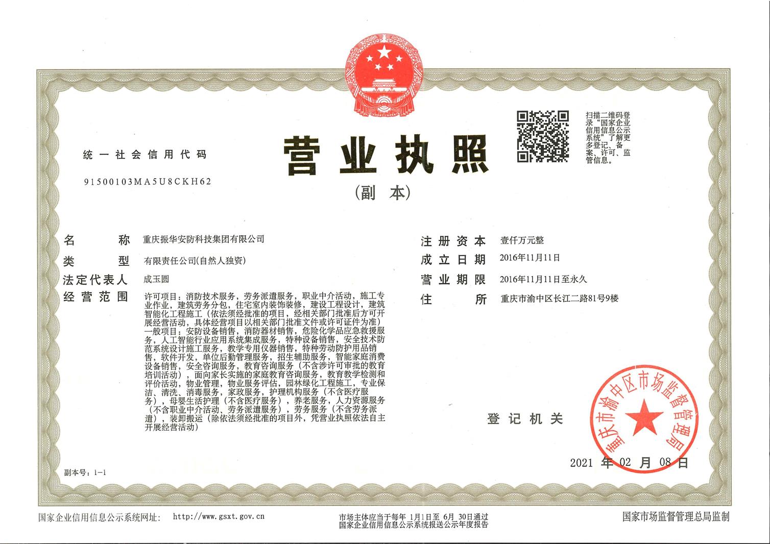 重庆芭乐视频免费高清在线播放安防科技集团有限公司